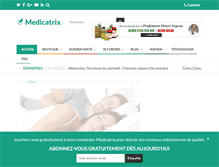 Tablet Screenshot of medicatrix.be